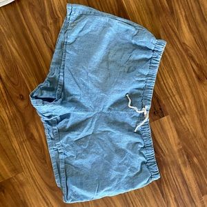 Polo Ralph Lauren Chambray blue cotton shorts XL